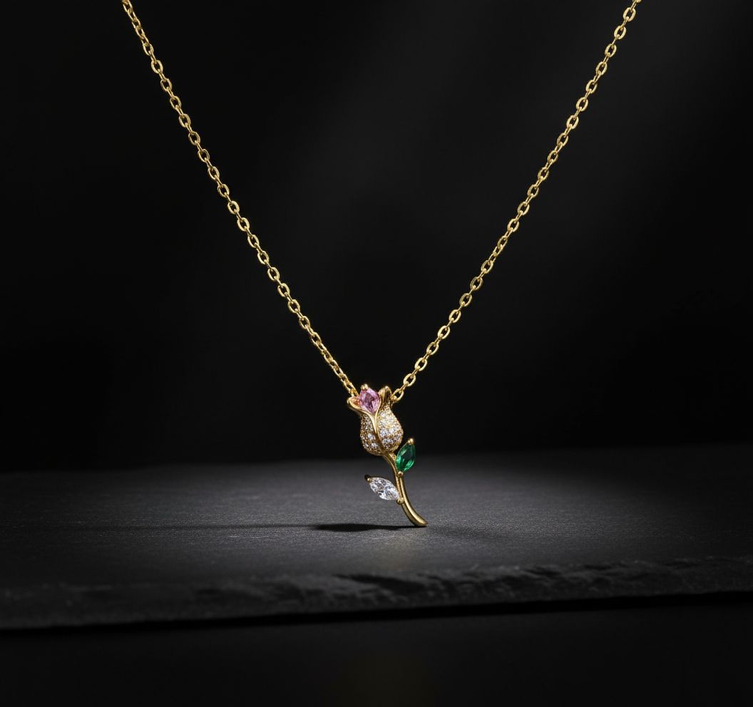 ✨ Collar Rosa Divina