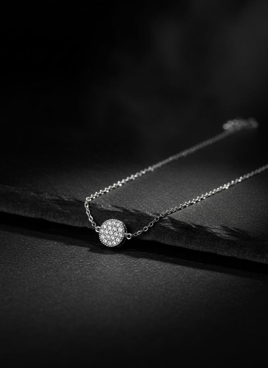 ✨️Collar Plateado Elegante