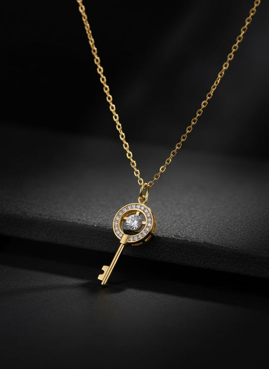 ✨️Collar Llave Dorada