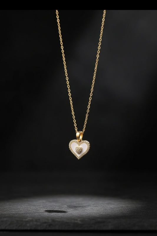 ✨️Collar Corazón Elegante