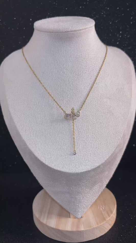 Collar Mariposa Brillante