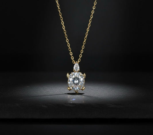 ✨ Collar Tortuga Dorada de Brillo Eterno